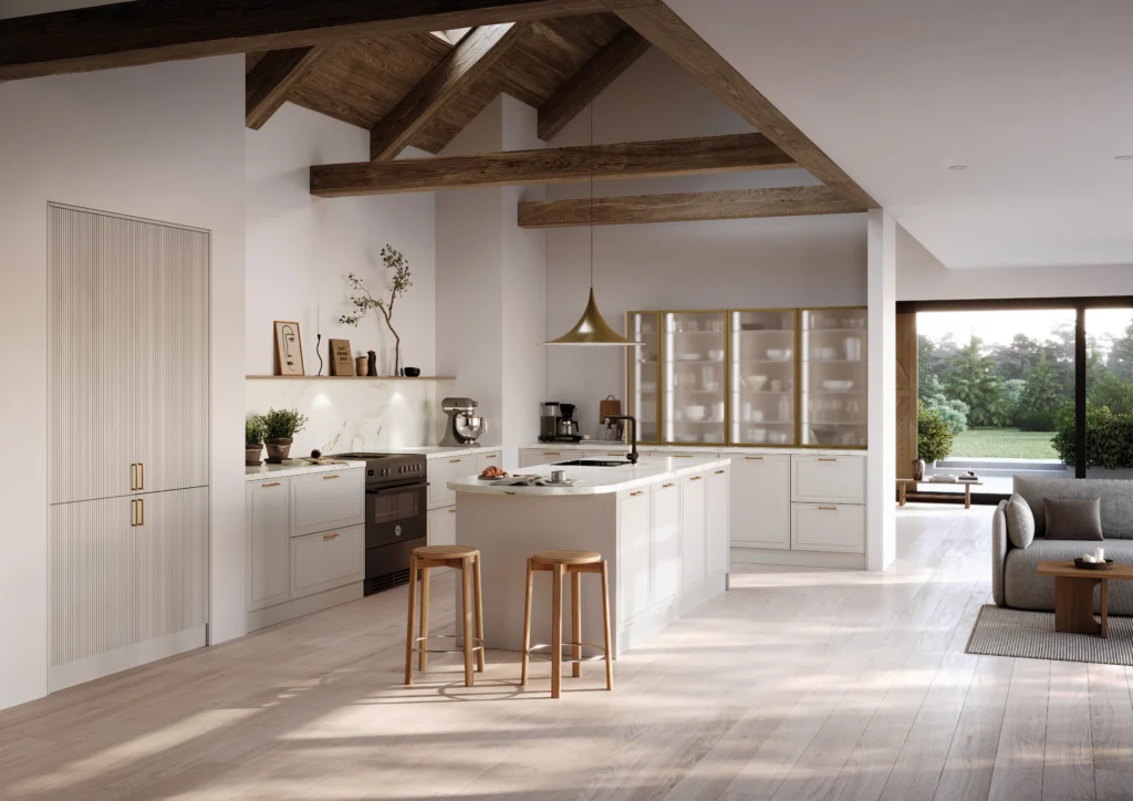 Küchen Kaatz Bremen hell passgenau holz